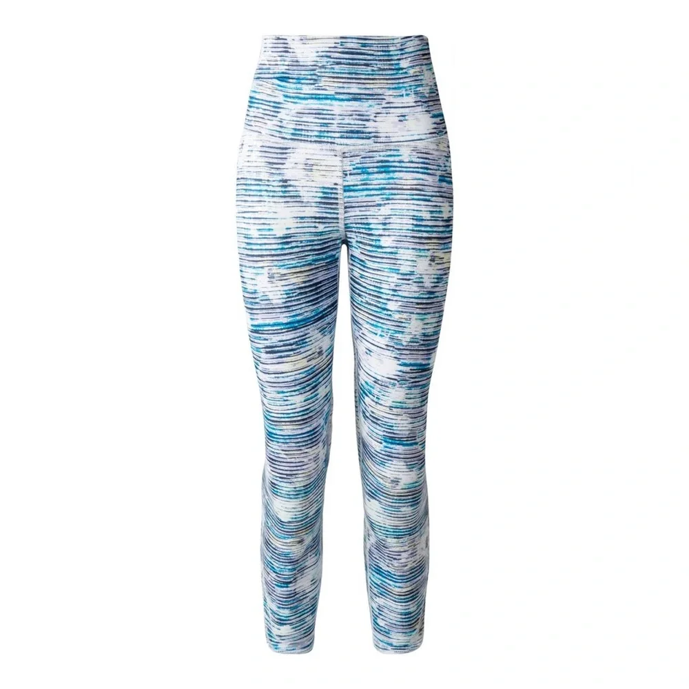 Lululemon True Self Crop II - Blurry Belle Multi Printed Capri Leggings - Picture 6 of 8